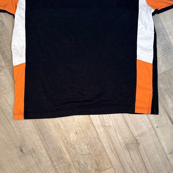 Harley-Davidson Black and Orange Polo Mens Size Large - Picture 3 of 10